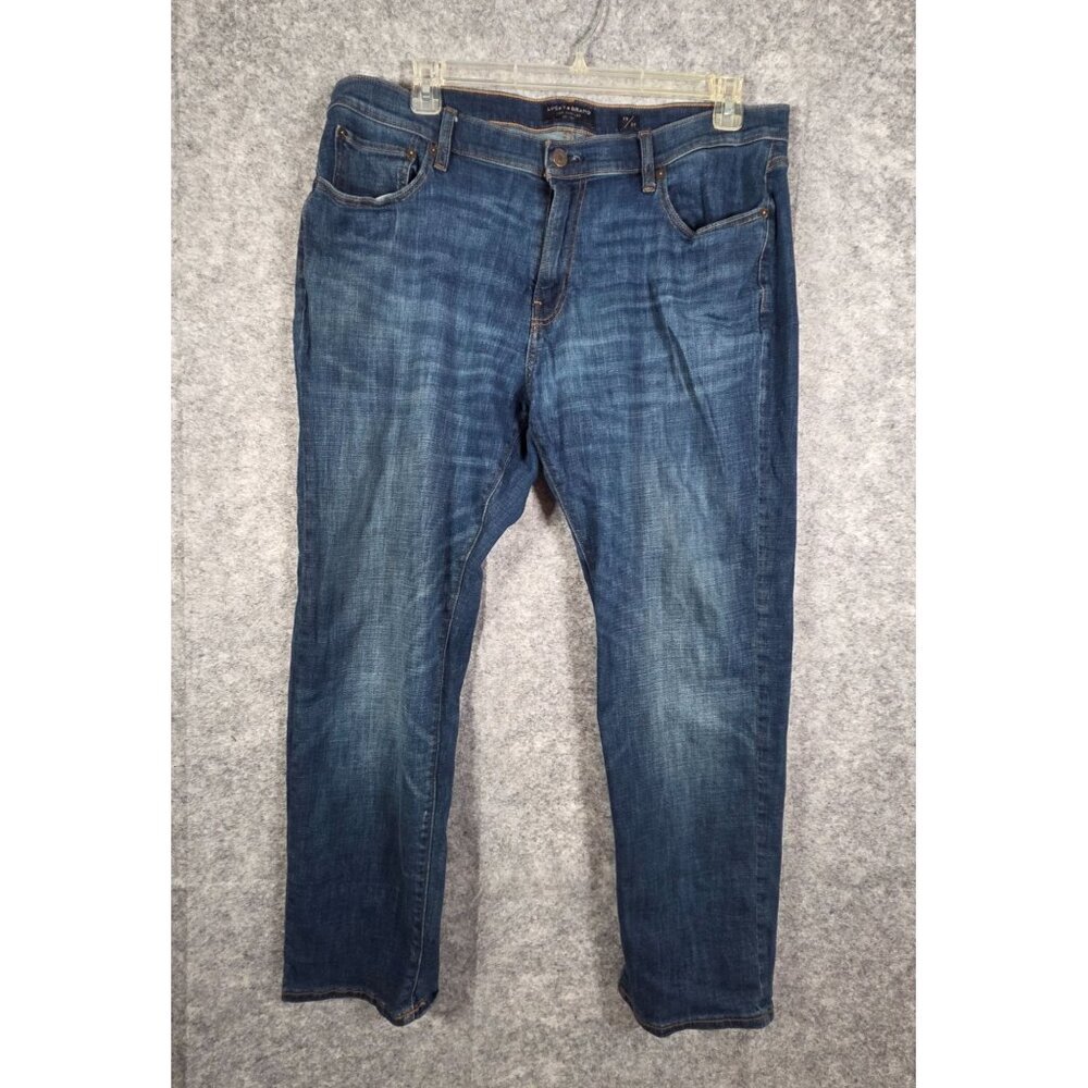 Lucky Brand Men’s Straight Leg Denim Jeans Blue Size 38x30 Classic Fit Casual